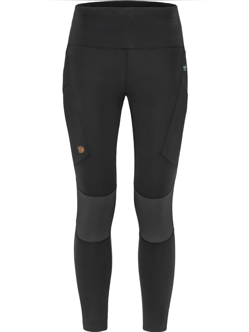 Fjallraven Abisko Leggings with Gray Knee Panels